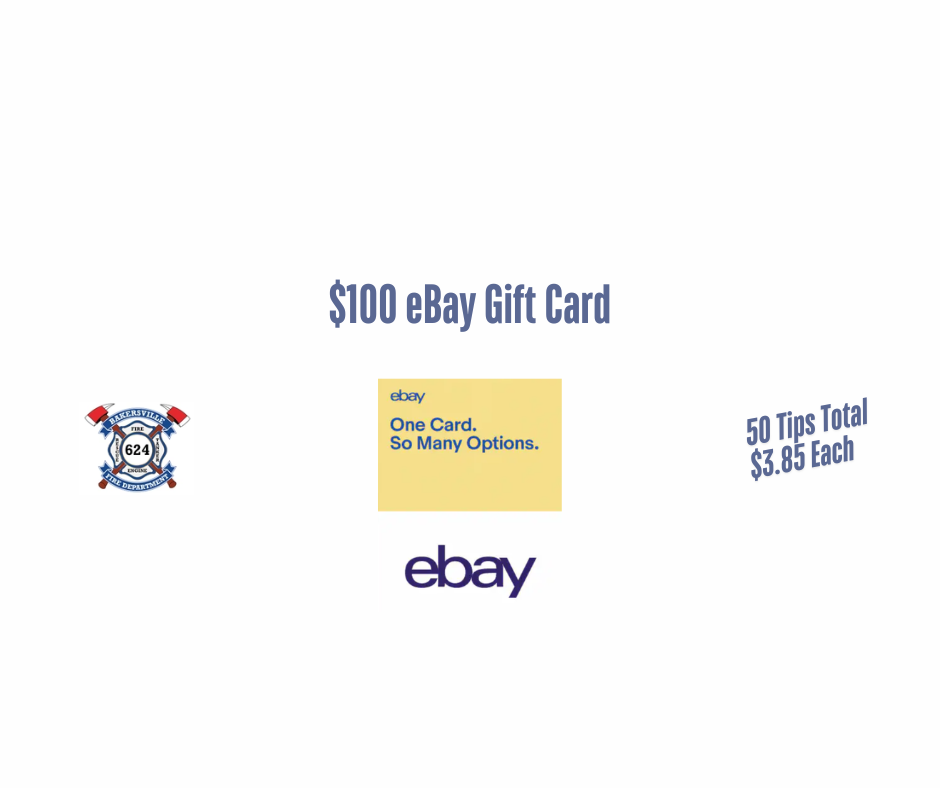 $100 eBay Gift Card