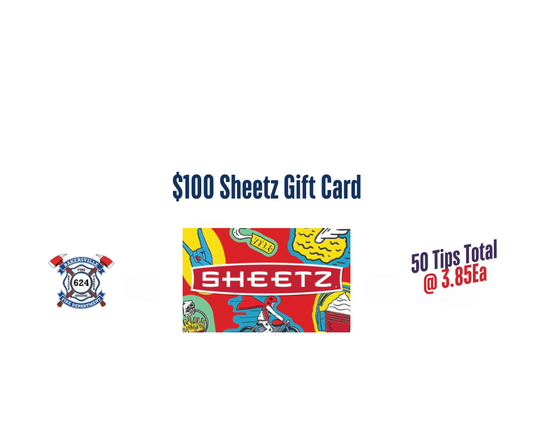 Sheetz $100 Gift Card