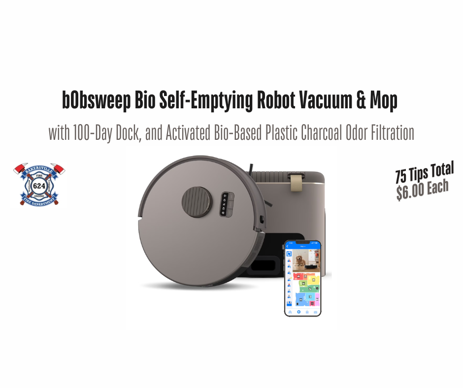 Self-Emptying Robot Vacuum and Mop with 100-Day Dock