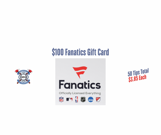 $100 Fanatics Gift Card