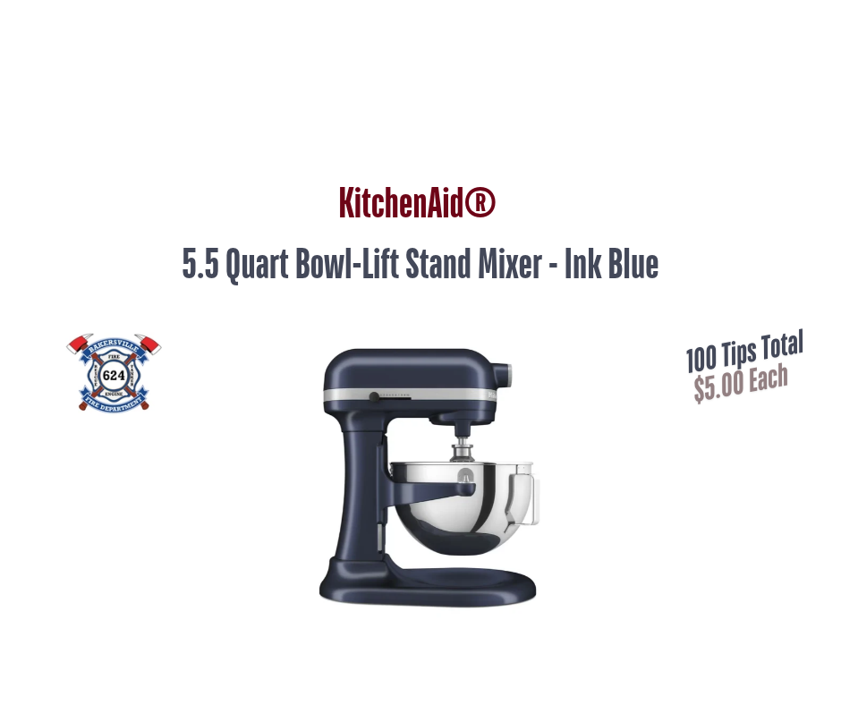 KitchenAid® 5.5 Quart Bowl-Lift Stand Mixer - Ink Blue