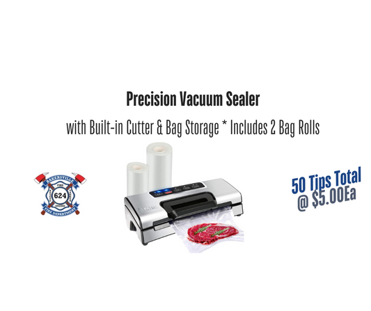 Precision Vacuum Sealer with 2 Bag Rolls