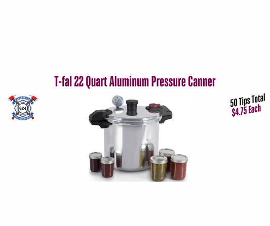 T-fal 22 Quart Aluminum Pressure Canner